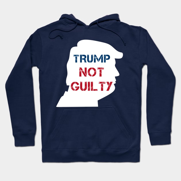 Trump Not Guilty, Free Trump. Hoodie by Traditional-pct